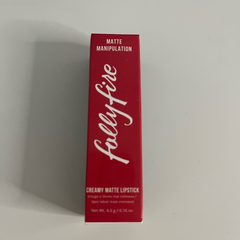 NEW FULLY FIRE Creamy Matte Lipstick